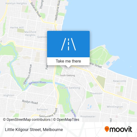 Little Kilgour Street map