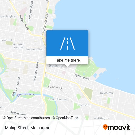 Malop Street map