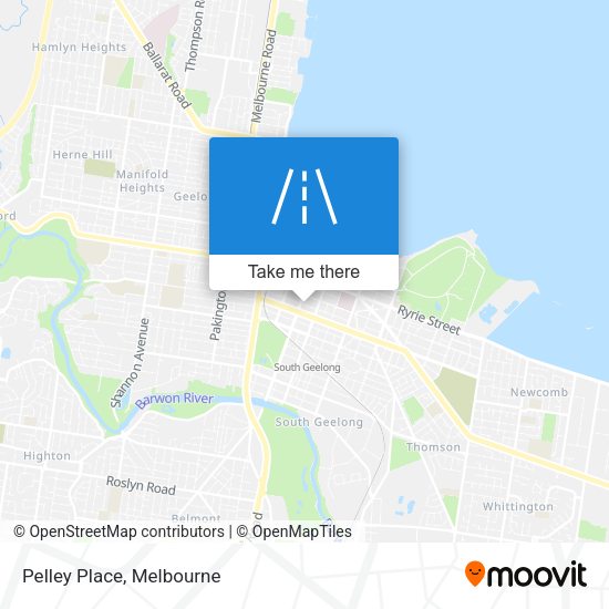 Pelley Place map