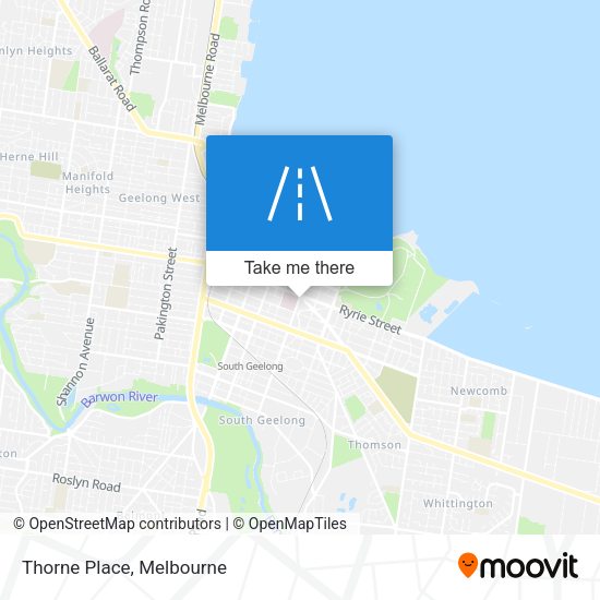 Thorne Place map