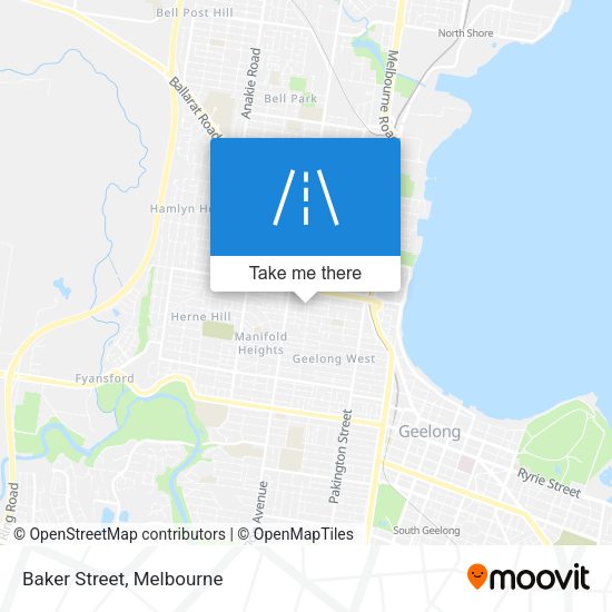 Baker Street map