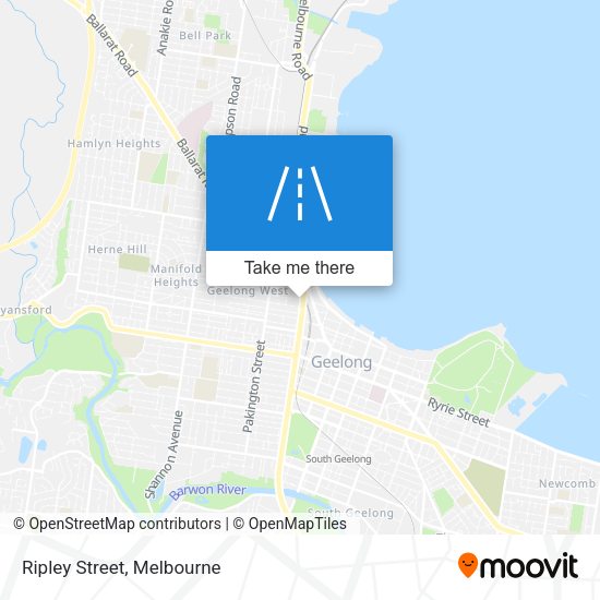 Ripley Street map
