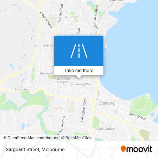 Sargeant Street map
