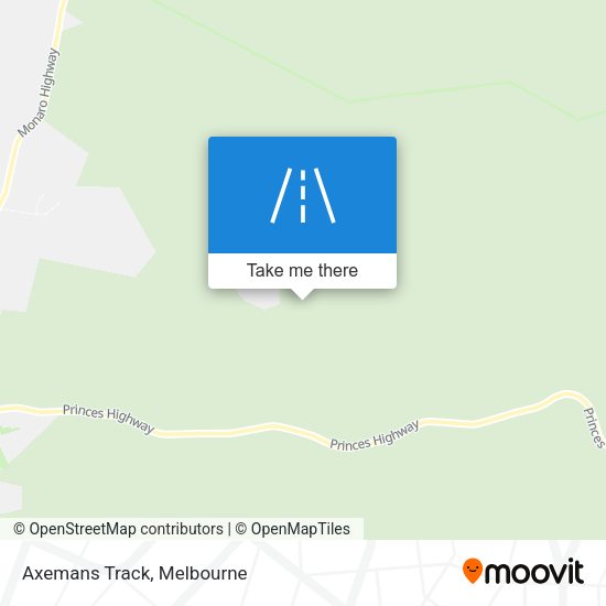 Axemans Track map