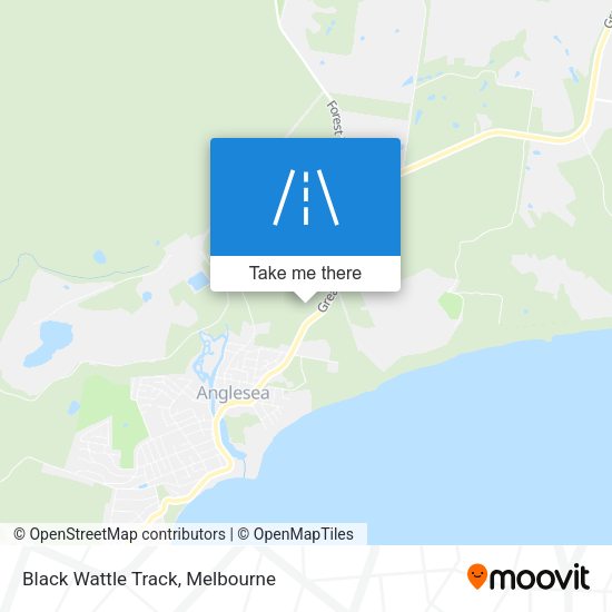 Black Wattle Track map
