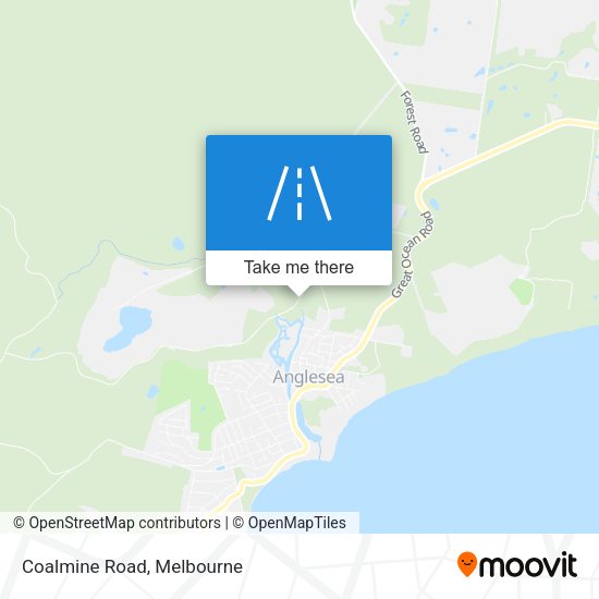 Coalmine Road map
