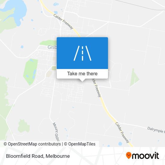 Bloomfield Road map
