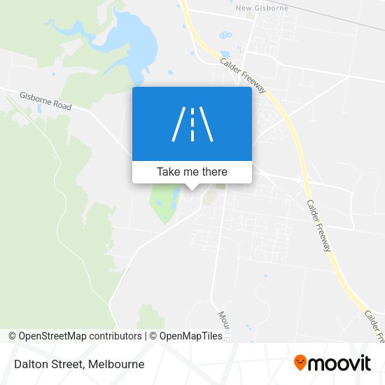 Dalton Street map