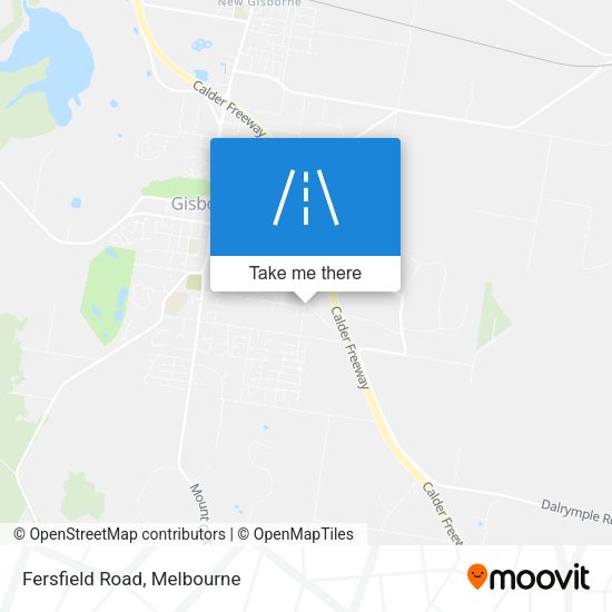 Fersfield Road map