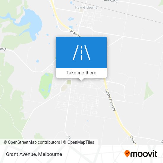 Grant Avenue map