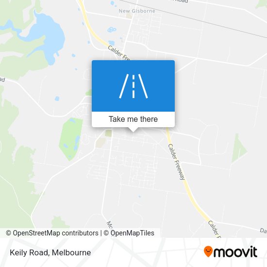 Keily Road map