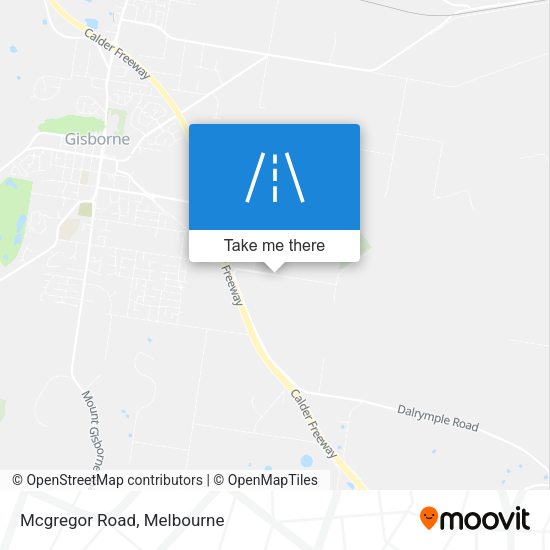 Mcgregor Road map