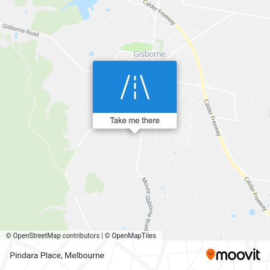 Pindara Place map
