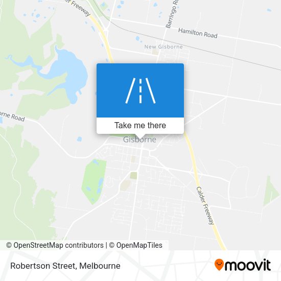 Robertson Street map