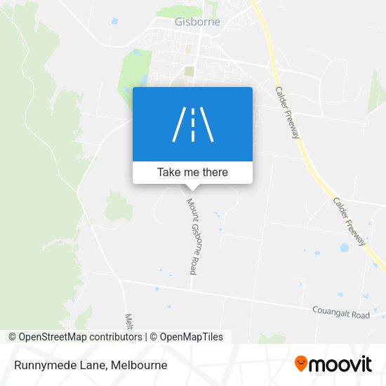 Runnymede Lane map