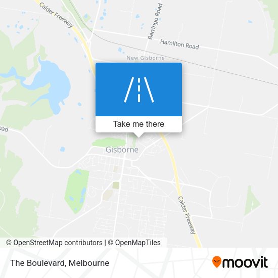 The Boulevard map