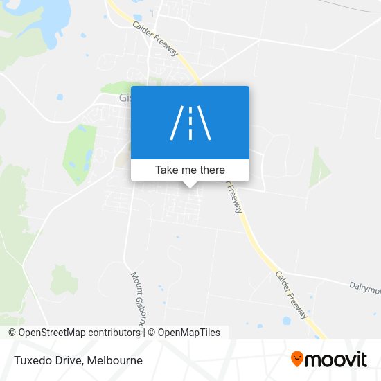 Tuxedo Drive map