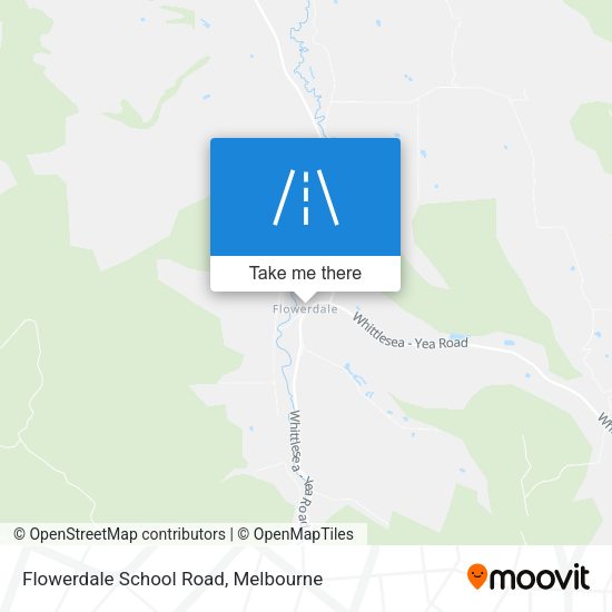 Flowerdale School Road map