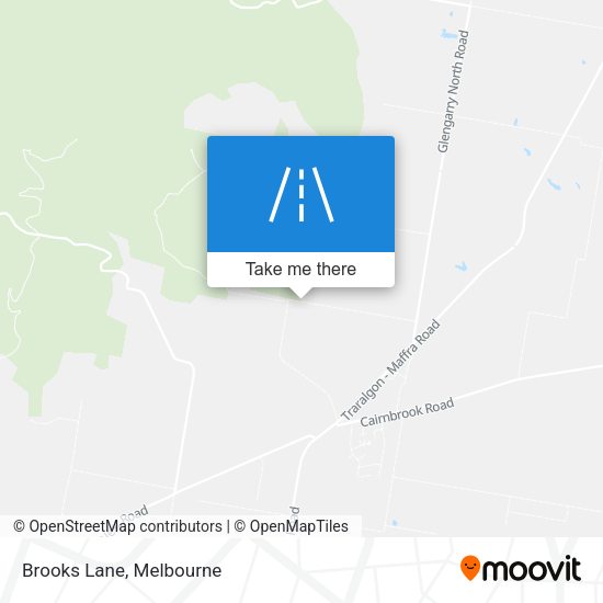 Brooks Lane map