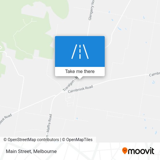 Main Street map