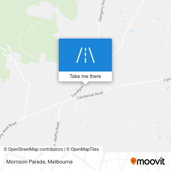 Morrison Parade map