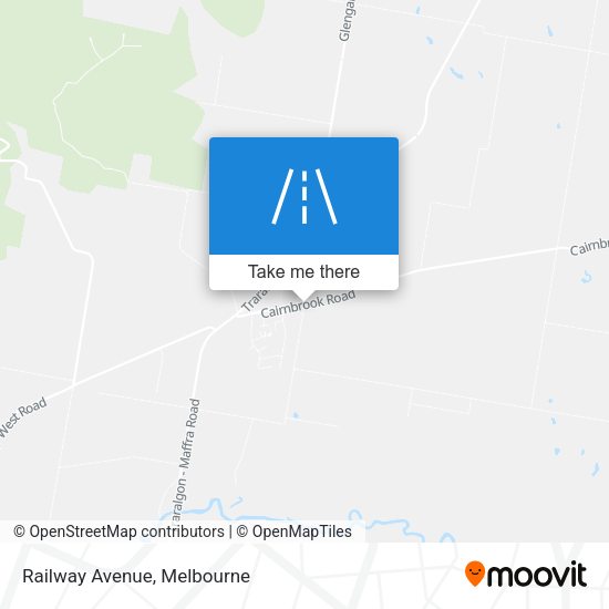 Railway Avenue map