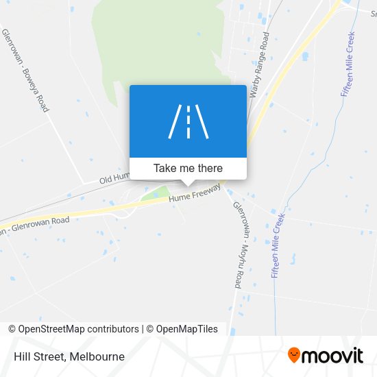 Hill Street map