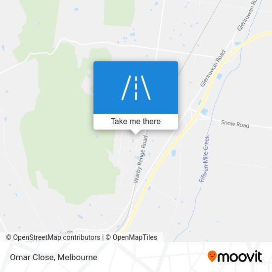 Omar Close map