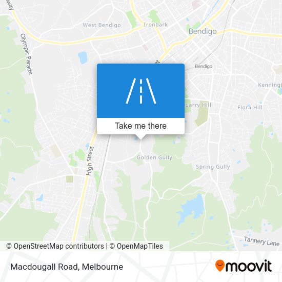 Macdougall Road map