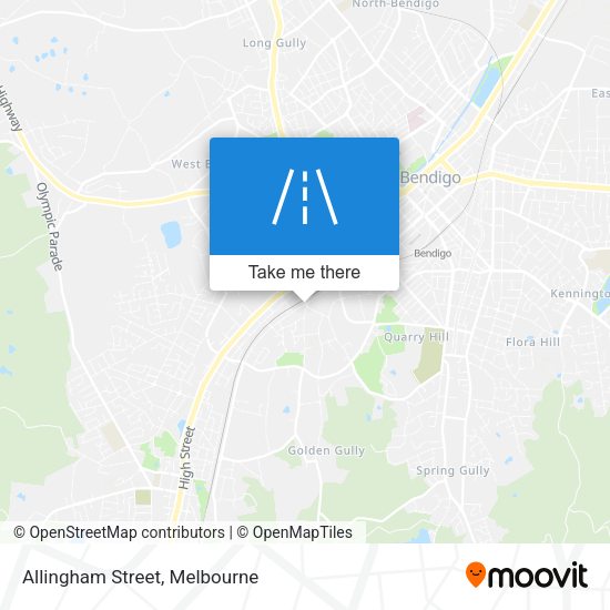 Allingham Street map