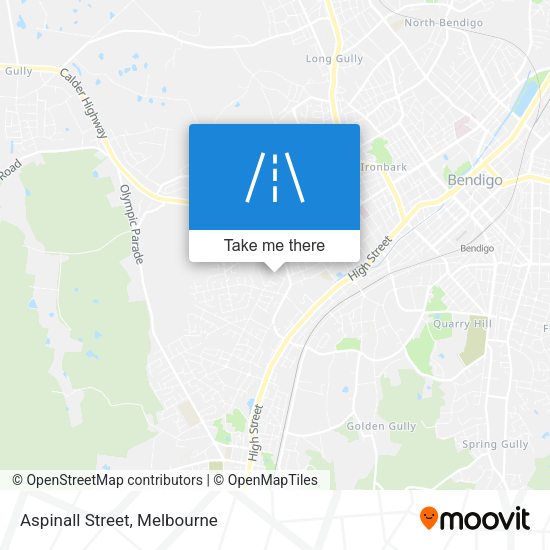 Aspinall Street map