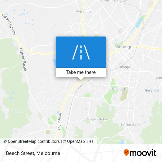 Beech Street map
