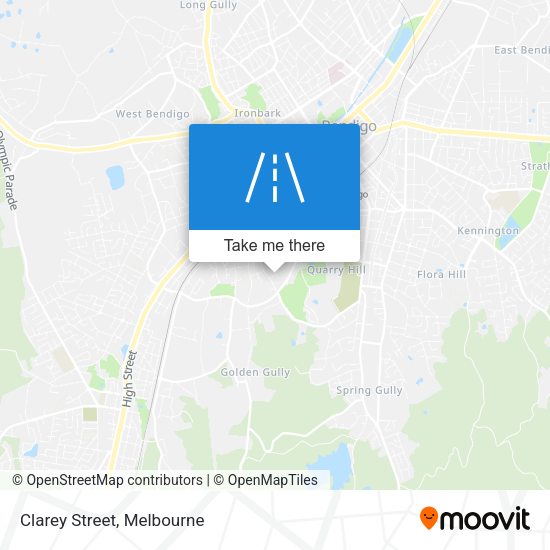Clarey Street map