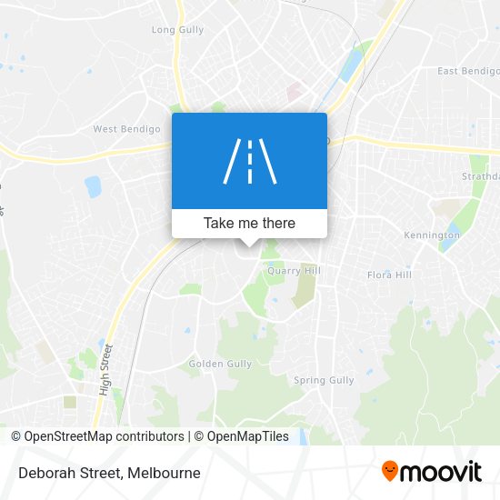 Deborah Street map