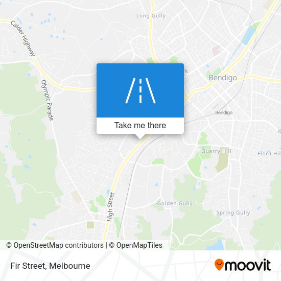 Fir Street map