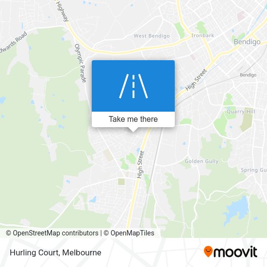 Hurling Court map