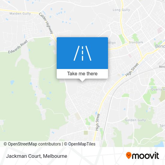 Jackman Court map