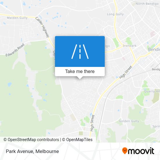 Park Avenue map