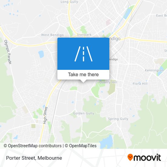 Porter Street map