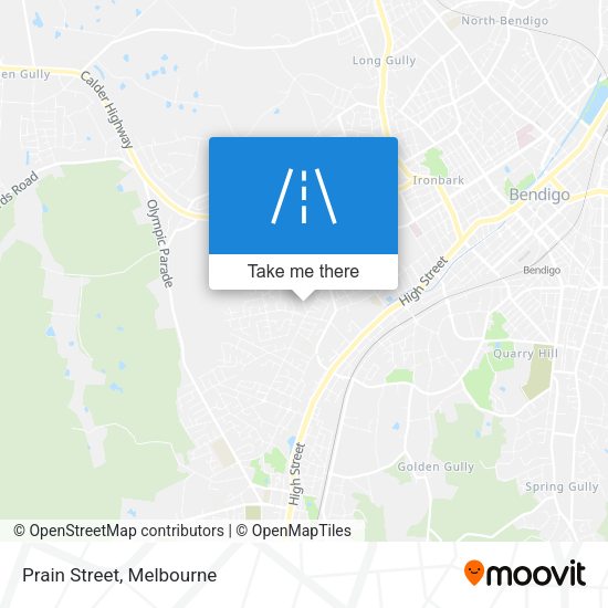 Prain Street map