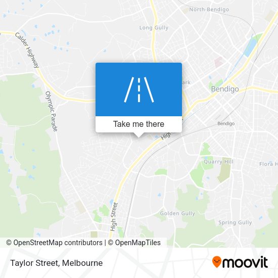 Taylor Street map
