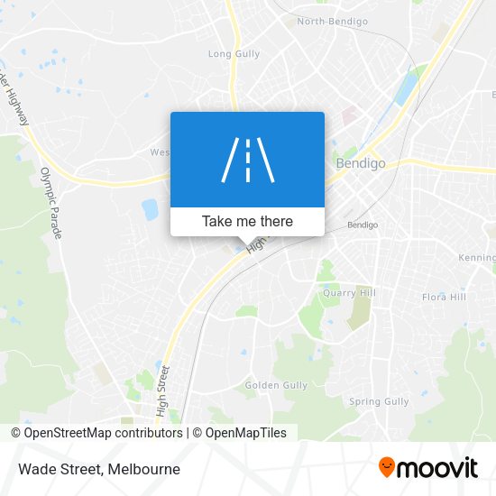 Wade Street map