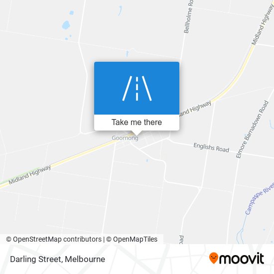 Darling Street map