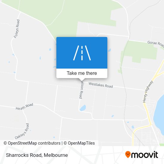 Sharrocks Road map