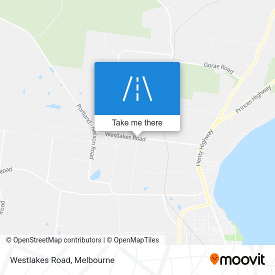 Westlakes Road map