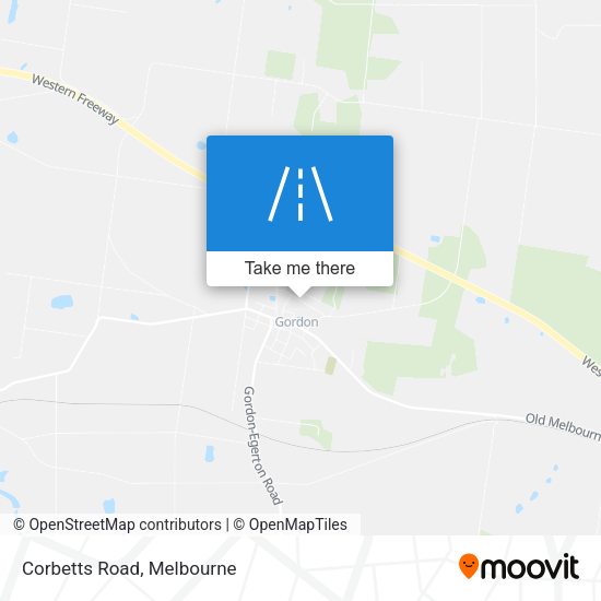 Corbetts Road map