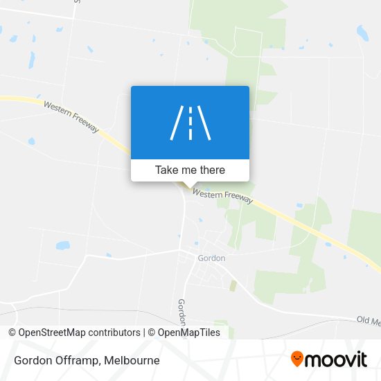 Gordon Offramp map