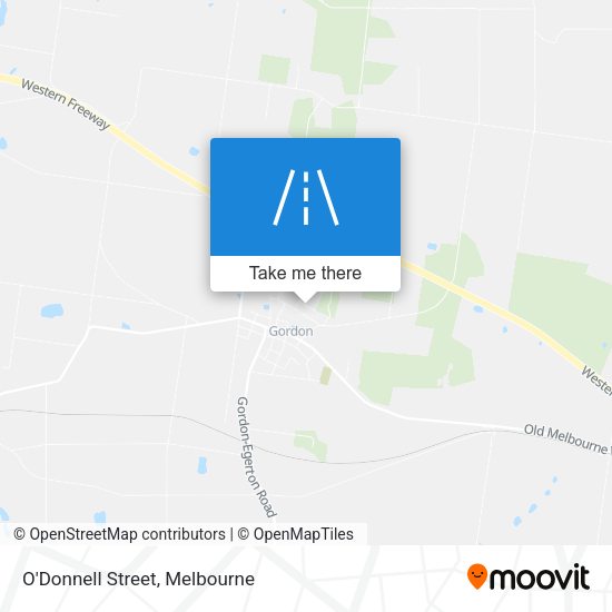 O'Donnell Street map