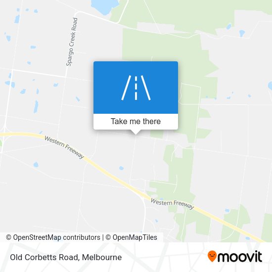 Old Corbetts Road map
