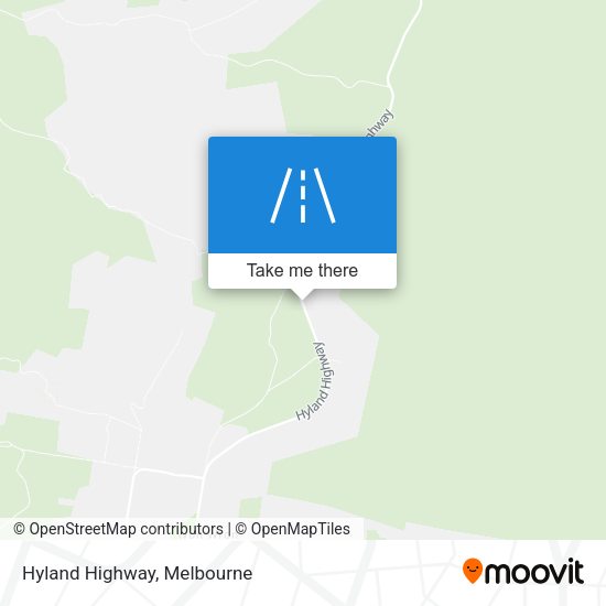 Hyland Highway map